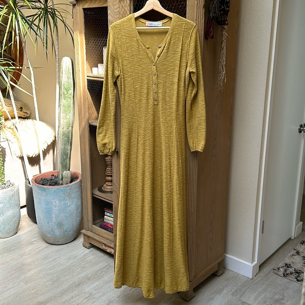 Free People Beach El Topo Sweater Maxi Sweater Dress - Picture 3 of 16
